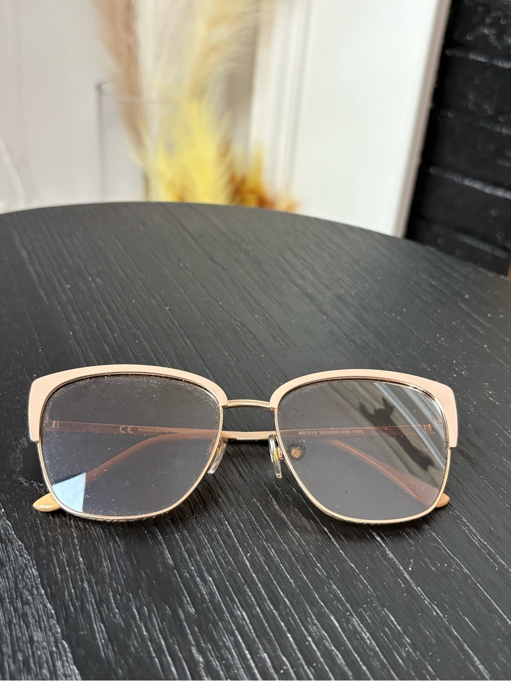 Panama Jack Pink Cat-Eye Sunglasses with Brown Lenses - Picture 5 of 5